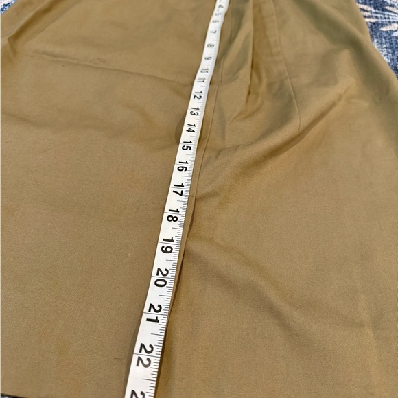 Ralph Lauren Purple Label Tan Pencil Skirt - Picture 5 of 5